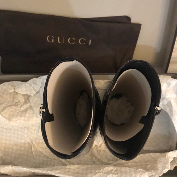 NWOT authentic GUCCI Lillian Horsebit boots - Picture 9 of 11